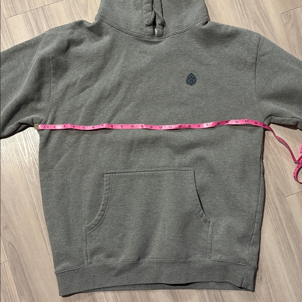 Stio Charcoal Gray Men's Hoodie - Picture 4 of 4